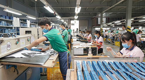 Nhà máy sản xuất đạt tiêu chuẩn quốc tế